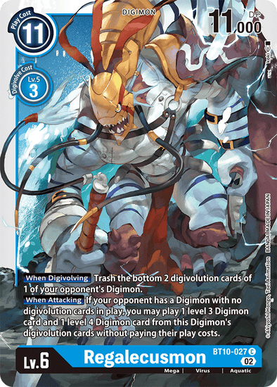 Regalecusmon - BT10-027 - Common available at 401 Games Canada