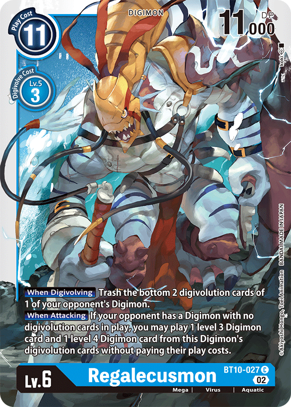 401 Games Canada - Regalecusmon - BT10-027 - Common 401 Games Canada - Regalecusmon - BT10-027 - Common
