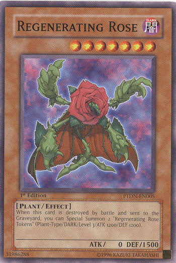 Regenerating Rose - PTDN-EN005 - Common - 1st Edition available at 401 Games Canada