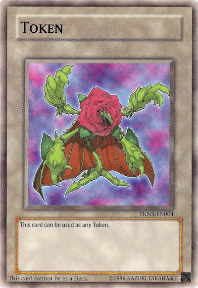 Regenerating Rose Token - TKN3-EN004 - Common available at 401 Games Canada