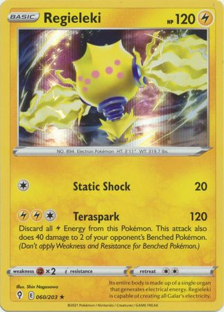 Regieleki - 060/203 - Holo Rare available at 401 Games Canada