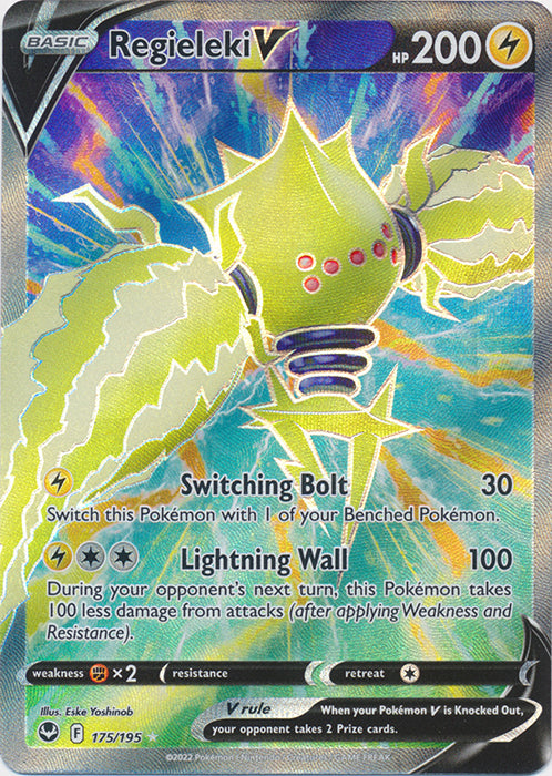 Regieleki V - 175/195 - Full Art Ultra Rare available at 401 Games Canada