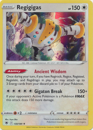 Regigigas - 130/189 - Holo Rare available at 401 Games Canada