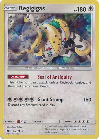 Regigigas - 84/111 - Holo Rare available at 401 Games Canada