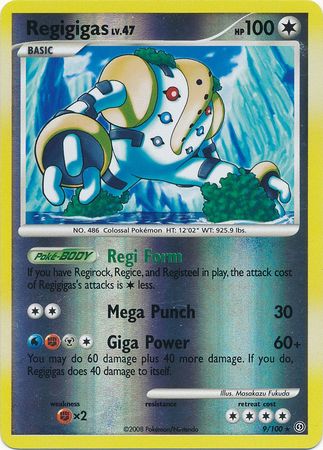 Regigigas - 9/100 - Holo Rare - Reverse Holo available at 401 Games Canada