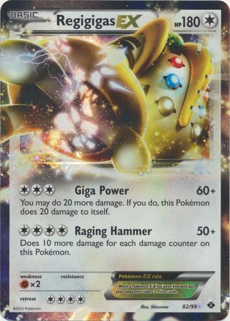 Regigigas EX - 82/99 - Ultra Rare available at 401 Games Canada
