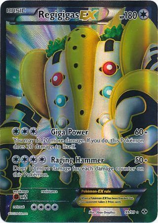 Regigigas EX - 99/99 - Full Art Ultra Rare available at 401 Games Canada