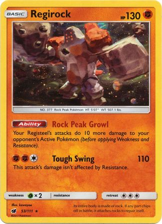 Regirock - 53/111 - Alternate Holo - Promo available at 401 Games Canada