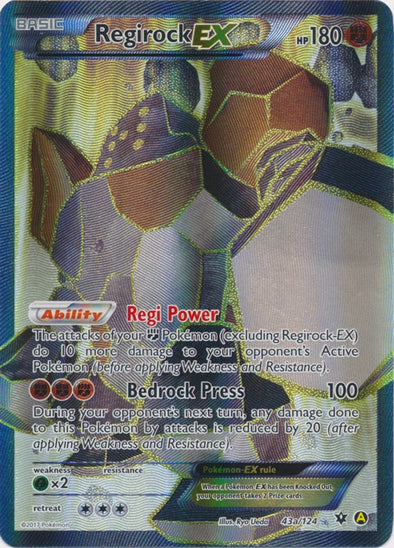401 Games Canada - Regirock EX - 43a/124 - Alternate Art - Promo 401 Games Canada - Regirock EX - 43a/124 - Alternate Art - Promo