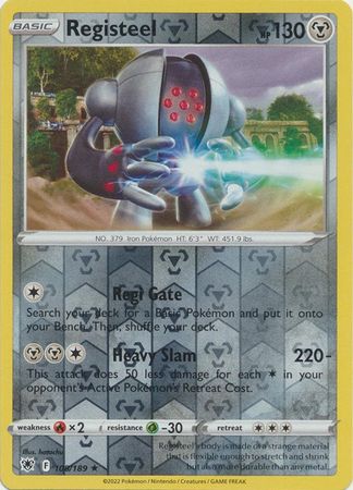 Registeel - 108/189 - Rare - Reverse Holo available at 401 Games Canada