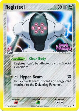 Registeel - 29/110 - Rare - Reverse Holo available at 401 Games Canada