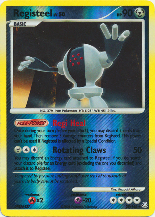 Registeel - 39/146 - Rare - Reverse Holo available at 401 Games Canada