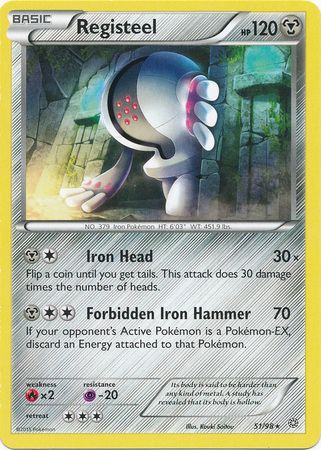 Registeel - 51/98 - Rare available at 401 Games Canada