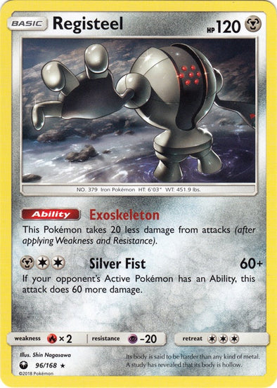 Registeel - 96/168 - Rare available at 401 Games Canada