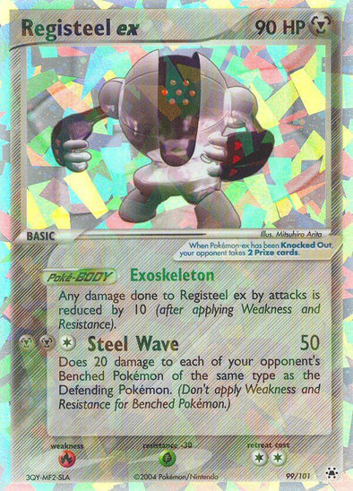 Registeel ex - 99/101 - Ultra Rare available at 401 Games Canada