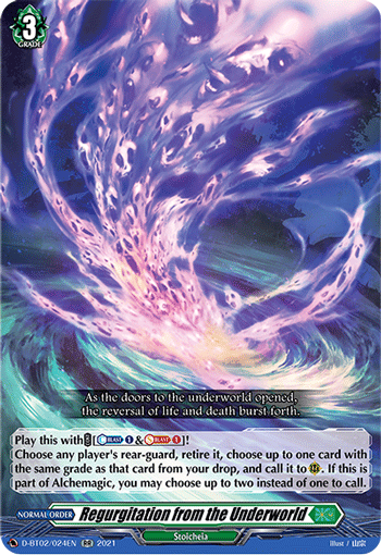 Regurgitation from the Underworld - D-BT02/024 - Double Rare available at 401 Games Canada