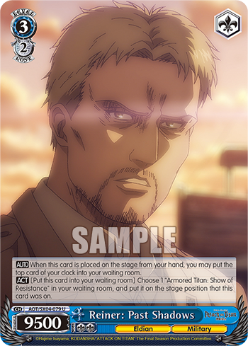 Reiner: Past Shadows - AOT/SX04-E079 - Uncommon available at 401 Games Canada