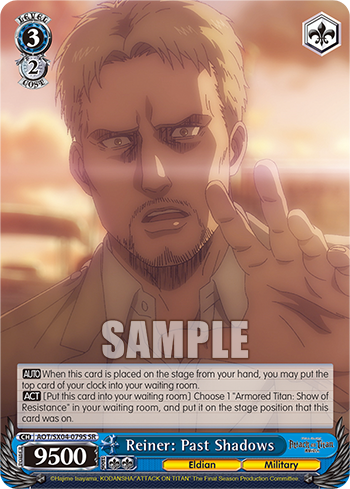 Reiner: Past Shadows - AOT/SX04-E079S - Super Rare available at 401 Games Canada