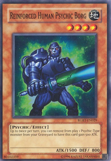 Reinforced Human Psychic Borg - RGBT-EN029 - Super Rare - Unlimited available at 401 Games Canada