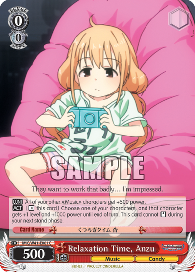 Relaxation Time, Anzu - IMC/W41-E061 - Common available at 401 Games Canada