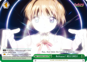 Release! RECORD! - CCS/WX01-E054 - Climax Rare available at 401 Games Canada