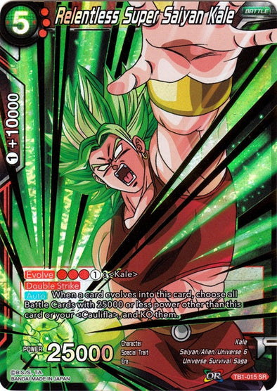 Relentless Super Saiyan Kale - TB1-015 - Super Rare available at 401 Games Canada