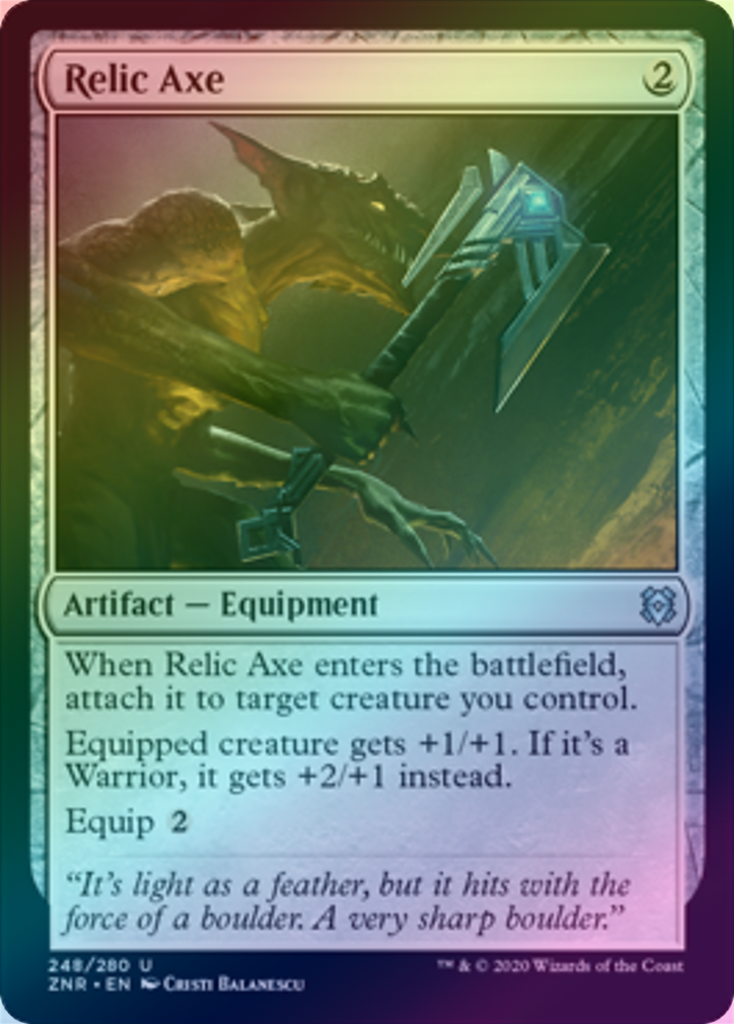 401 Games Canada - Relic Axe (ZNR) (Foil)