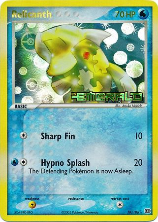 Relicanth - 18/106 - Rare - Reverse Holo available at 401 Games Canada