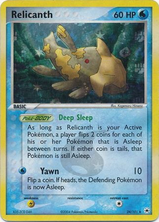 Relicanth - 24/101 - Rare - Reverse Holo available at 401 Games Canada