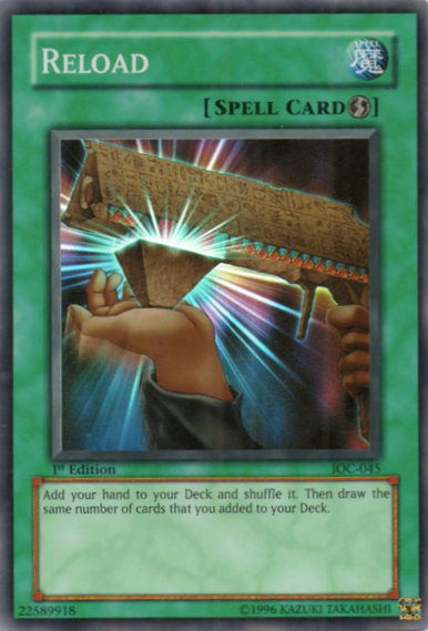Reload - IOC-045 - Super Rare - 1st Edition available at 401 Games Canada
