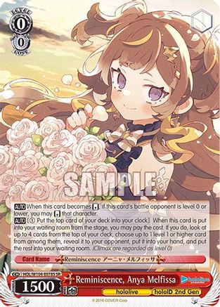 Reminiscence, Anya Melfissa (SR) - HOL/W104-E078S - Super Rare available at 401 Games Canada