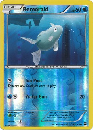 Remoraid - 32/162 - Common - Reverse Holo available at 401 Games Canada