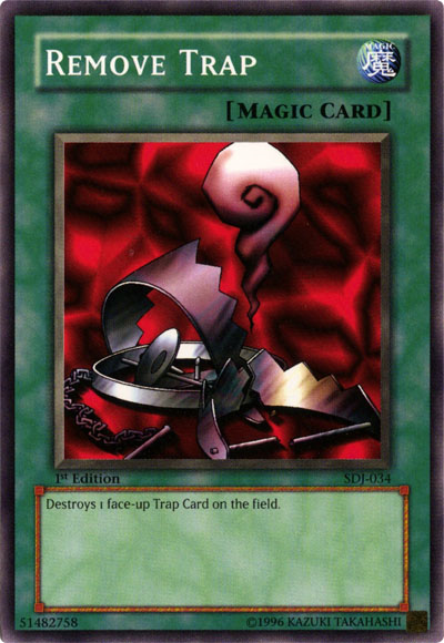 Remove Trap - SDJ-034 - Common - 1st Edition available at 401 Games Canada
