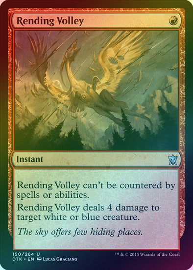 Rending Volley (Foil) (DTK) available at 401 Games Canada