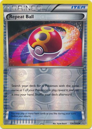 Repeat Ball - 136/160 - Uncommon - Reverse Holo available at 401 Games Canada