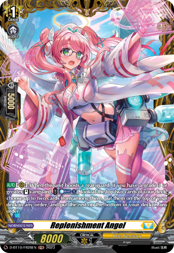 Replenishment Angel - D-BT10/FR28 - Frame Rare available at 401 Games Canada