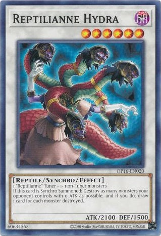 Reptilianne Hydra - OP16-EN020 - Common available at 401 Games Canada