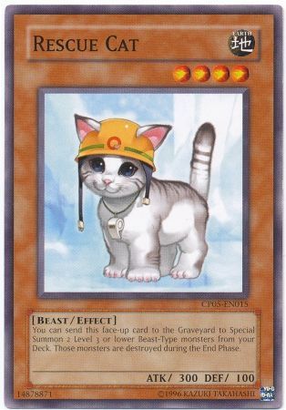 Rescue Cat - CP05-EN015 - Common available at 401 Games Canada