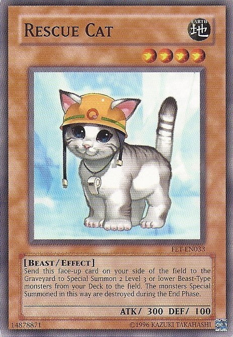 Rescue Cat - FET-EN033 - Common - Unlimited available at 401 Games Canada