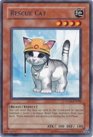 Rescue Cat - TU01-EN008 - Rare available at 401 Games Canada