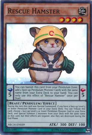 Rescue Hamster - NECH-EN039 - Super Rare - Unlimited available at 401 Games Canada