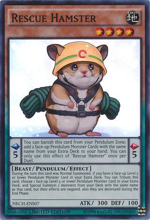 Rescue Hamster - NECH-ENS07 - Super Rare - Limited Edition available at 401 Games Canada