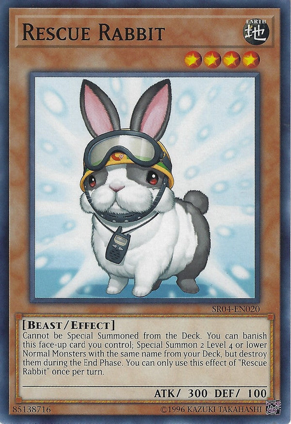 Rescue Rabbit - SR04-EN020 - Common - Unlimited available at 401 Games Canada