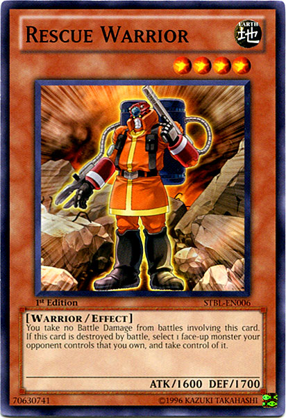 Rescue Warrior - STBL-EN006 - Common - 1st Edition available at 401 Games Canada