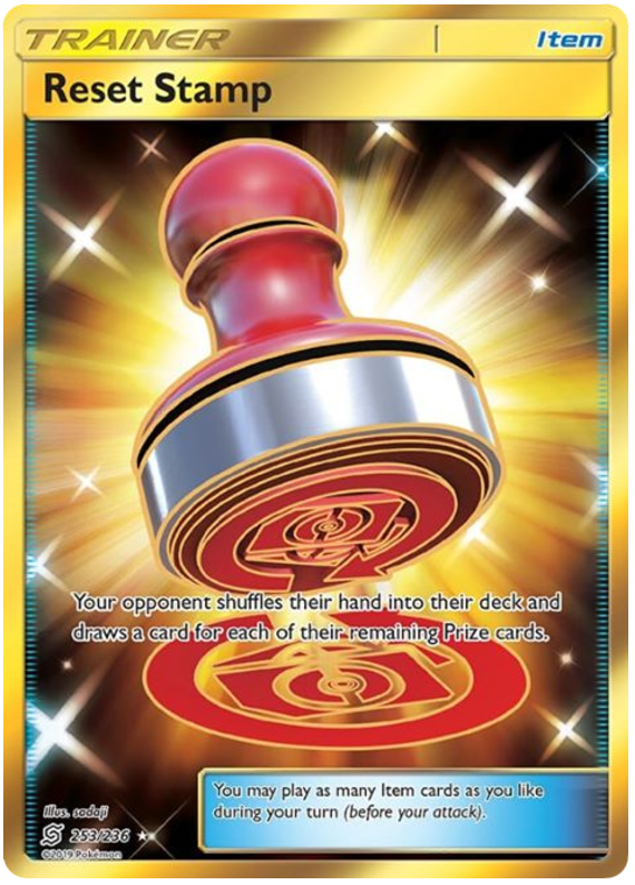 Reset Stamp - 253/236 - Secret Rare available at 401 Games Canada