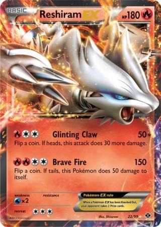 Reshiram EX - 22/99 - Ultra Rare available at 401 Games Canada