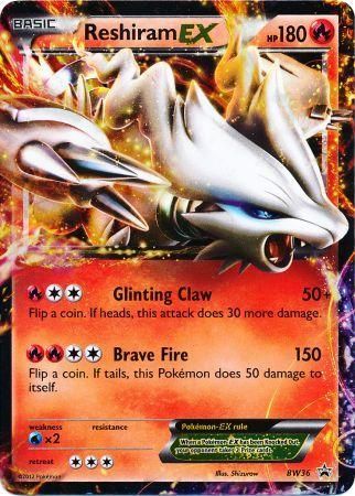Reshiram EX - BW36 - Ultra Rare available at 401 Games Canada