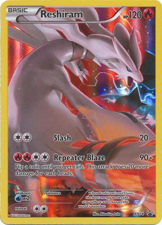 Reshiram - XY74 - Full Art Promo available at 401 Games Canada