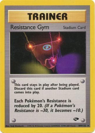 Resistance Gym - 109/132 - Rare - Unlimited available at 401 Games Canada