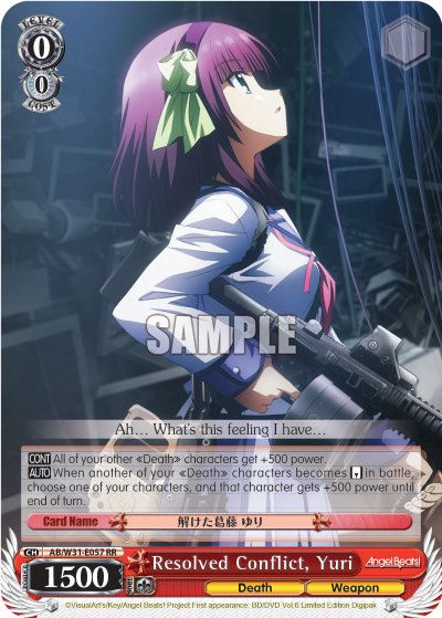 Resolved Conflict, Yuri - AB/W31-E057 - Double Rare available at 401 Games Canada